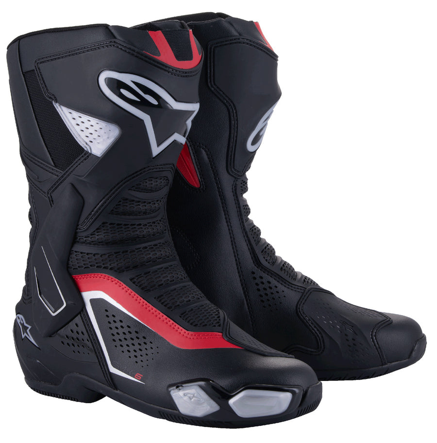 SMX-6 V3 VENT BK/SLV/RD