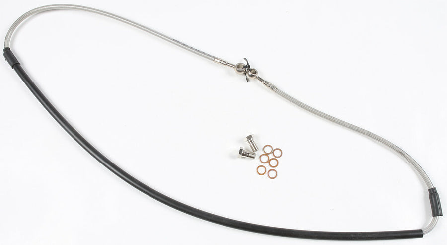 STEEL BRAKE LINE FRONT YAM | FK003D347-1