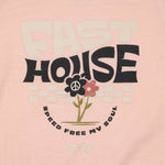 GRL FLOURISH SS HTHR PCH LG