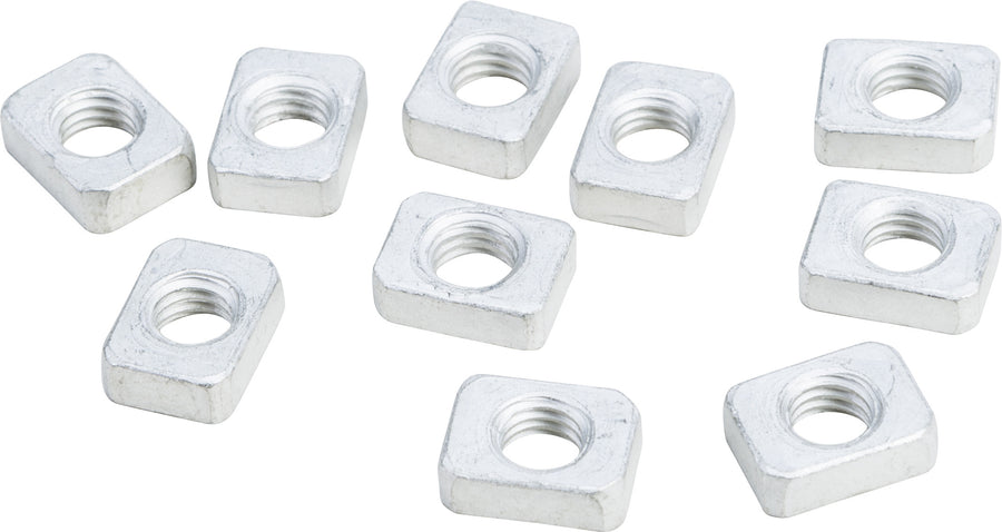 SQUARE NUTS 6MM 10/PK