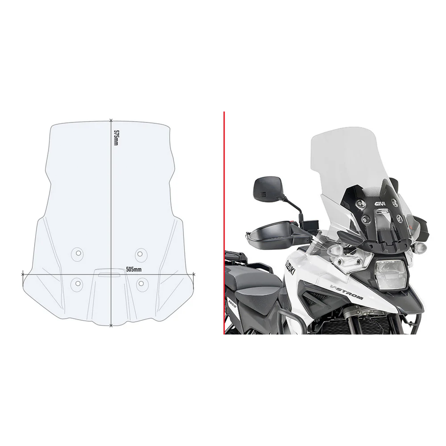 WINDSHIELD SPECIFIC CLEAR SUZ | D3117ST