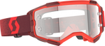 FURY GOGGLE RED CLEAR WORKS