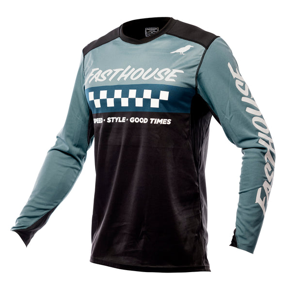 ELROD JERSEY INDIGO/BLK
