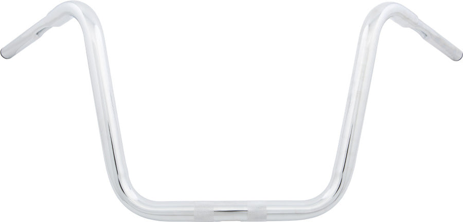 1.25" APE HANGER CHROME 14" 1.25" THRU CLAMP - CABLE