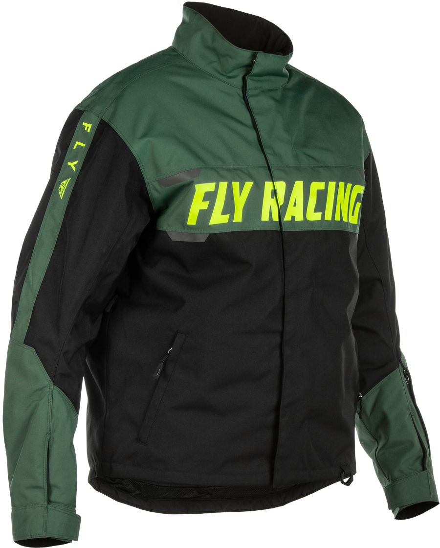 OUTPOST FLOAT JACKET GREEN/HI-VIS/BLACK