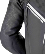 S1 D3O SUIT BLK/WHI LEATHER XS