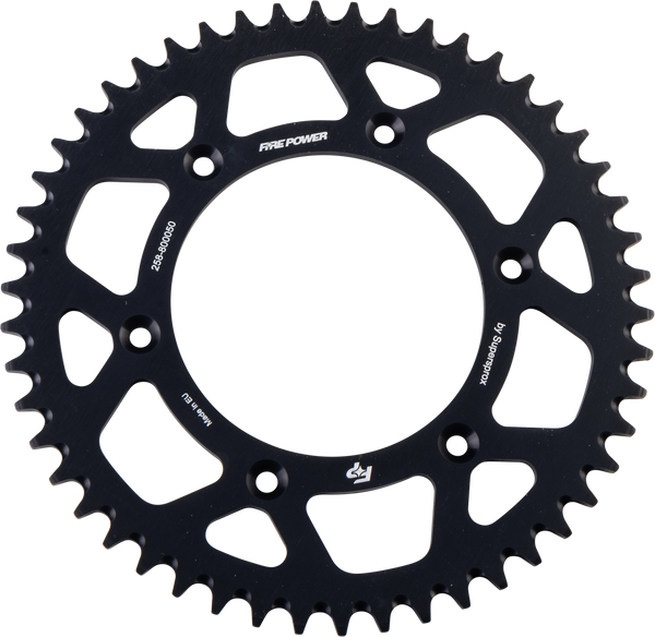 REAR SPROCKET ALUMINUM 50T BLK | FPA-8000-50-BLK