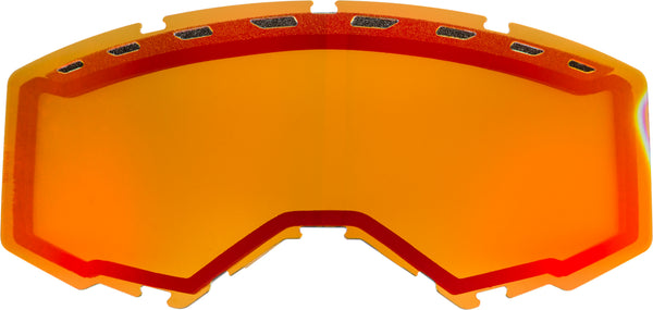 DUAL LENS WITH VENTS ADULT RED MIRROR/PERSIMMON | FLB-032