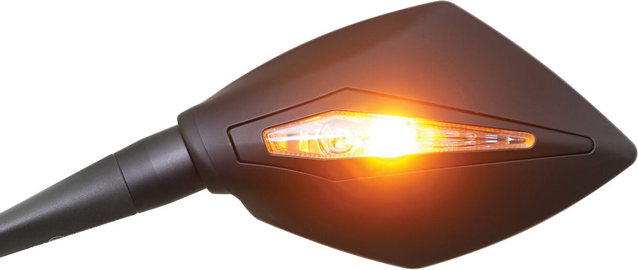 APEX M10 MIRRORS W/INDICATORS BLACK PR | SB0000010