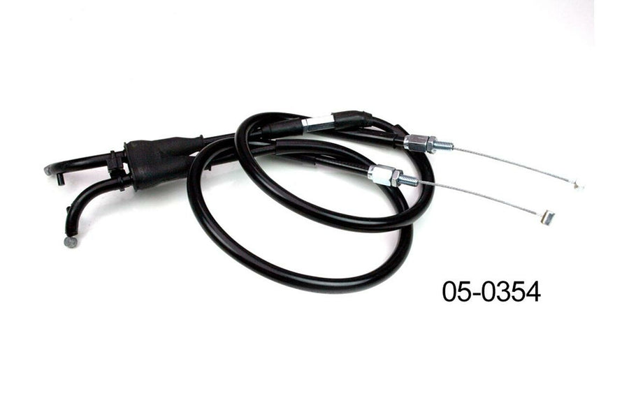 BLACK VINYL THROTTLE PULL CABLE
