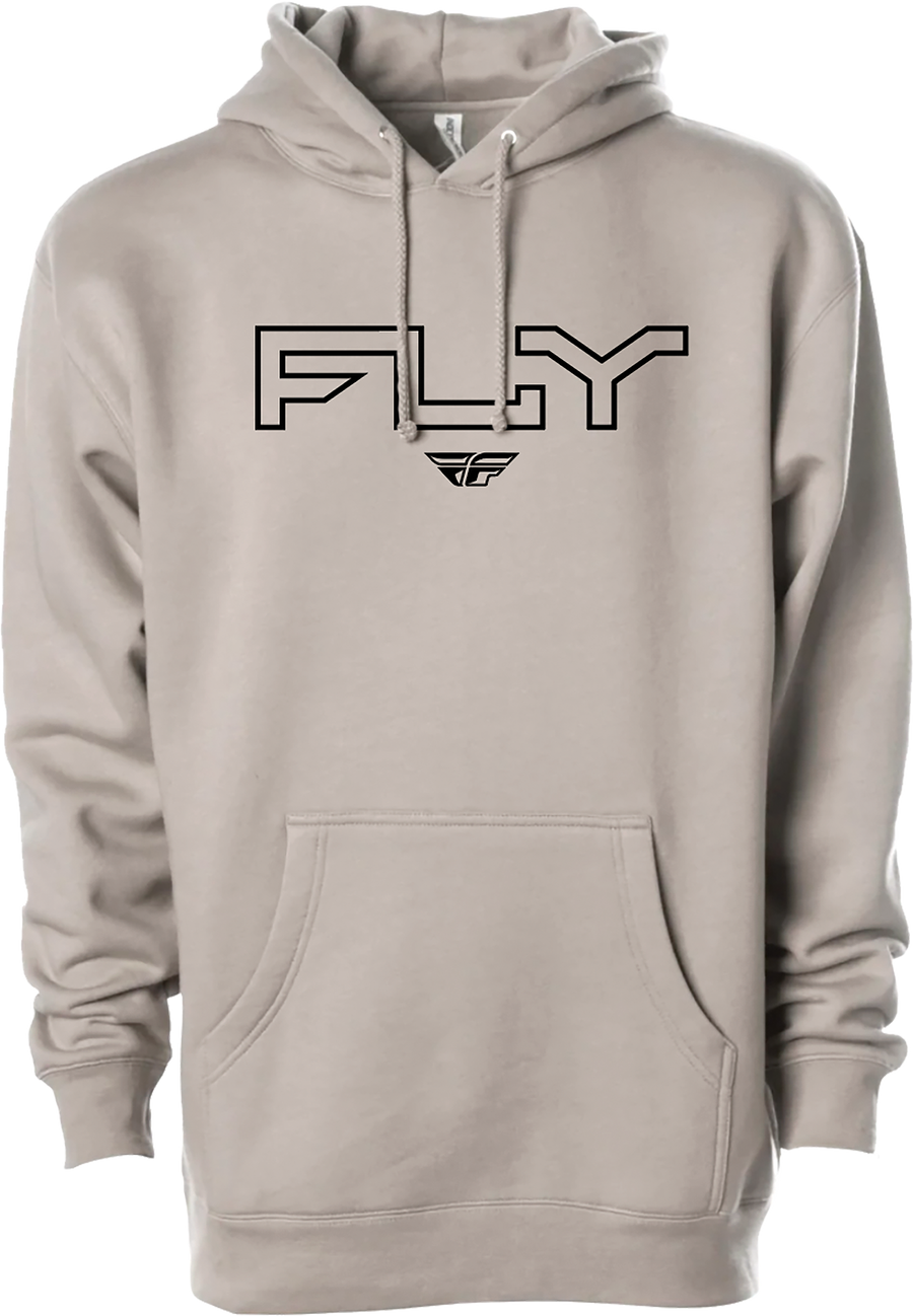 FLY EDGE HOODIE CEMENT MD