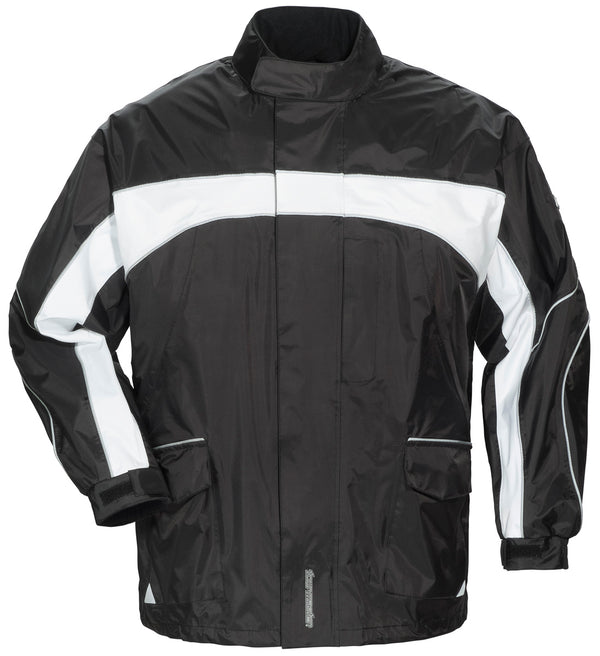 ELITE 3 RAIN JKT BK/BK/WH