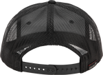 SPARK HAT BLACK/RED | 489-2007