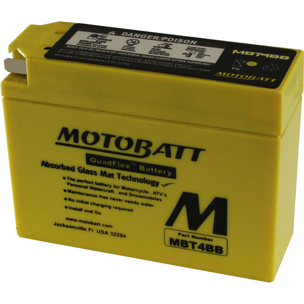 BATTERY MBT4BB SEALED FACTORY ACTIVATED | MBT4BB