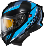 EXO-GT930 COLD WEATHER HELMET MODULUS BLK/BLU MD (ELECTRIC)