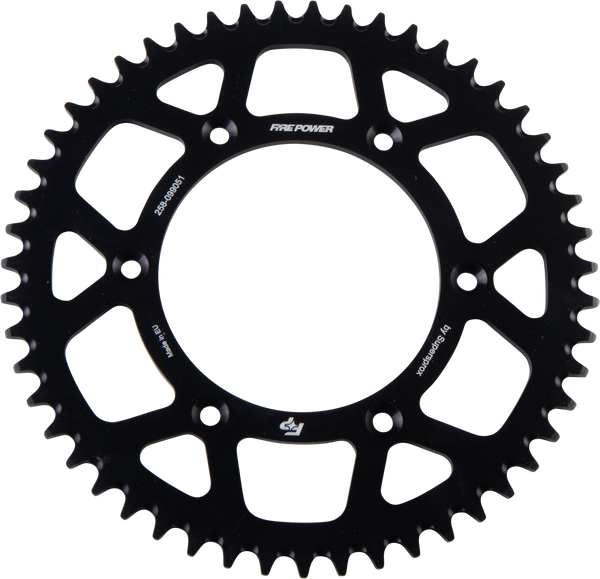 REAR SPROCKET ALUMINUM 51T BLK | FPA-990-51-BLK