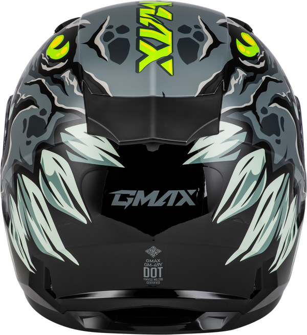 YOUTH GM-49Y DRAX HELMET GREY YS