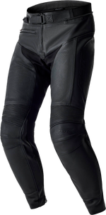 T2 D3O LEATHER PANTS BLACK XS
