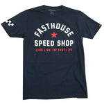 FAST LIFE SS TEE NAVY