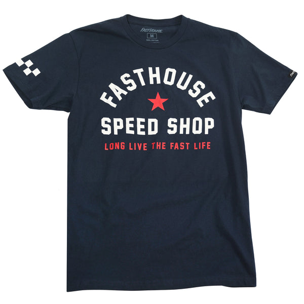 FAST LIFE SS TEE NAVY
