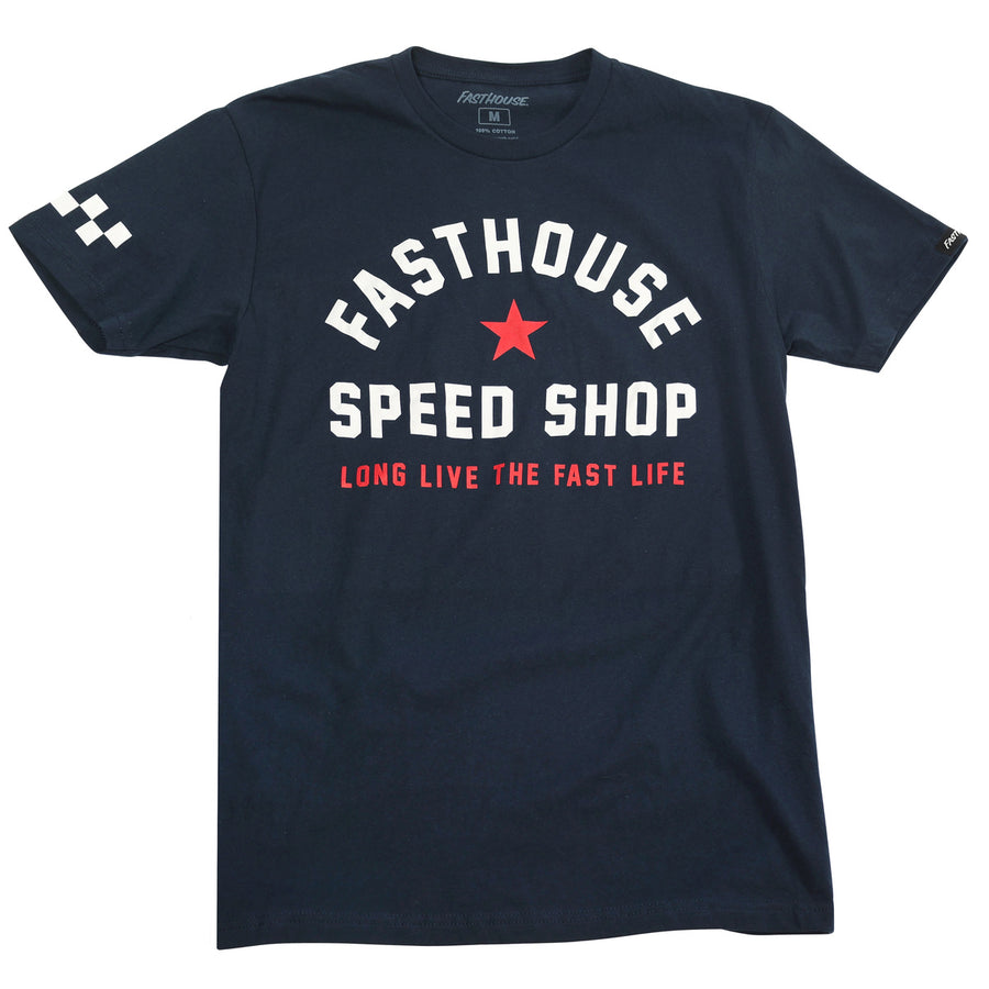 FAST LIFE SS TEE NAVY