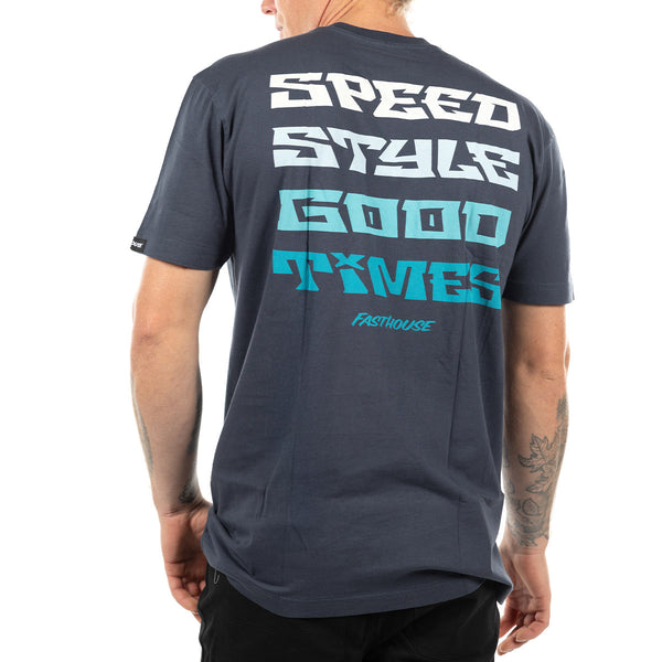 PILLAR SS TEE INDIGO