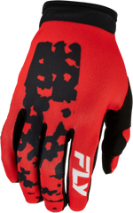 LITE FLAKE GLOVES RED/BLACK