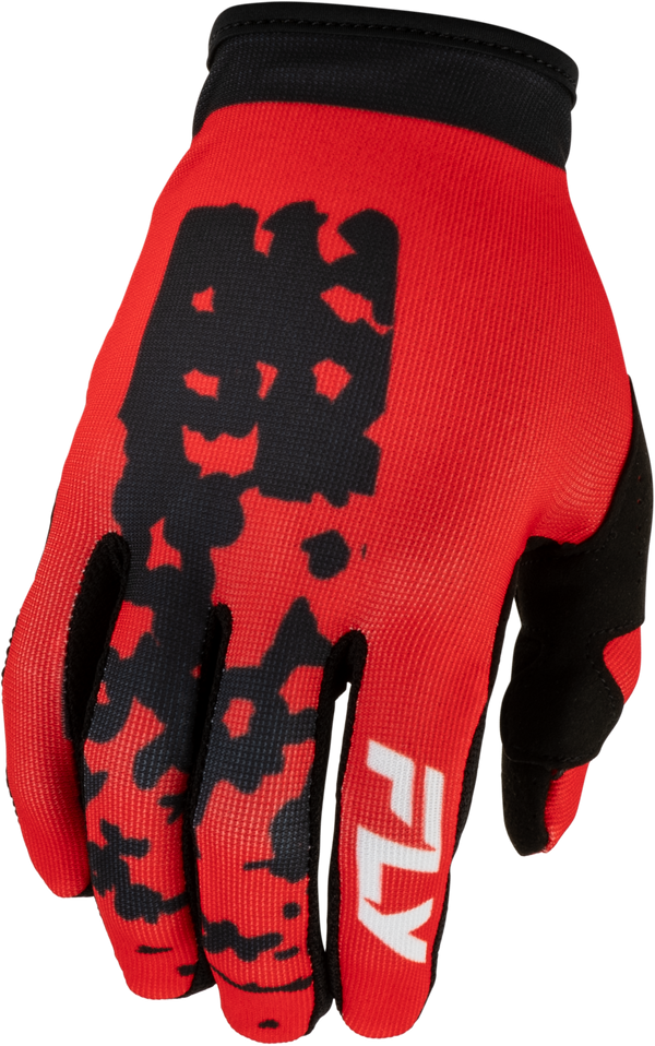 LITE FLAKE GLOVES RED/BLACK