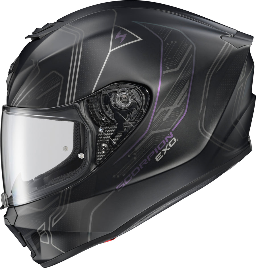 EXO-R330 FULL-FACE HELMET BENDR BLACK LG