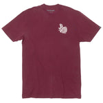 SATSFACTION SS TEE MAROON