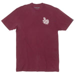 SATSFACTION SS TEE MAROON