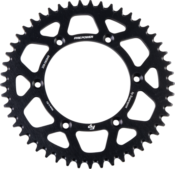 REAR SPROCKET ALUMINUM 49T BLK | FPA-808-49-BLK