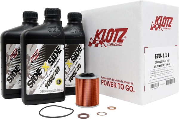 CFMOTO SXS 3QT SYNTHETIC OIL CHANGE KIT | KU-111