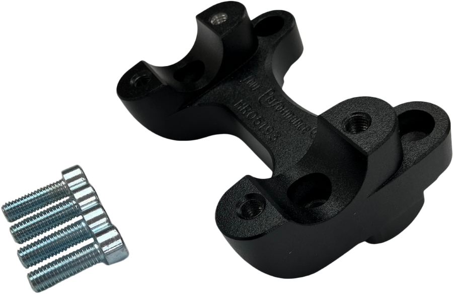 HANDLEBAR RISERS TOUR BLACK BMW