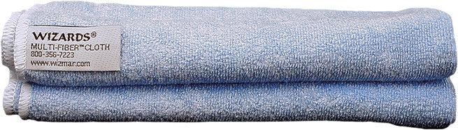 MULTI-FIBER CLOTH BLUE 23"X16"