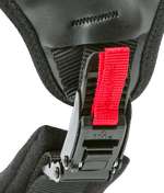 HH-75 HALF HELMET BLACK LG