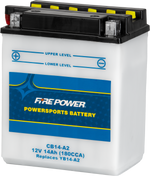 BATTERY W/ACID CB14-A2 12V HEAVY DUTY