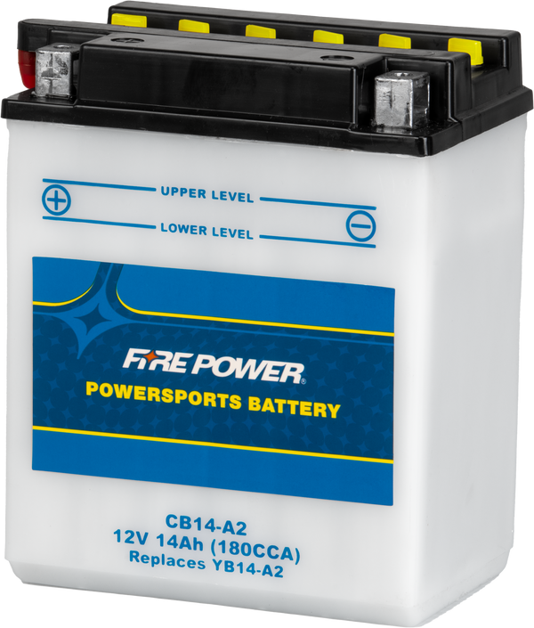 BATTERY W/ACID CB14-A2 12V HEAVY DUTY
