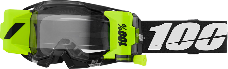 ARMATIC FORCAST GOGGLE BLACK CLEAR LENS | 50061-00001