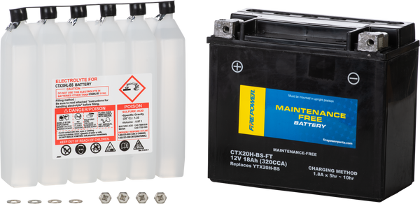 BATTERY CTX20H-BS-FT MAINTENANCE FREE