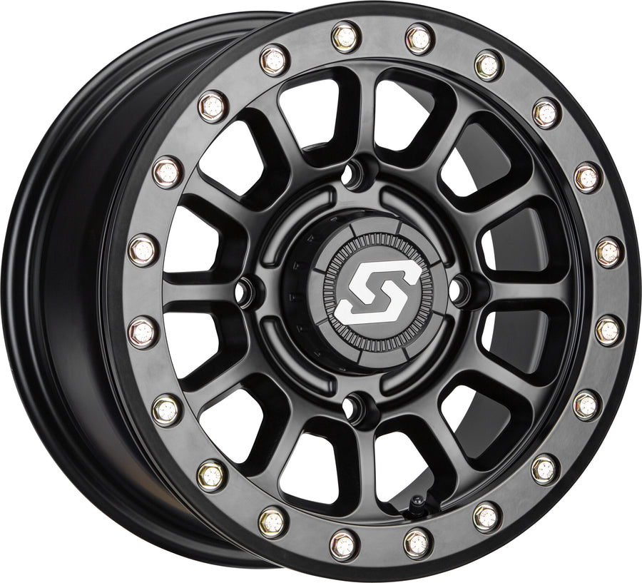 SANO BDLK WHEEL 14X7 4/110 5+2 (+10MM) BLACK | A21B-47011+10S