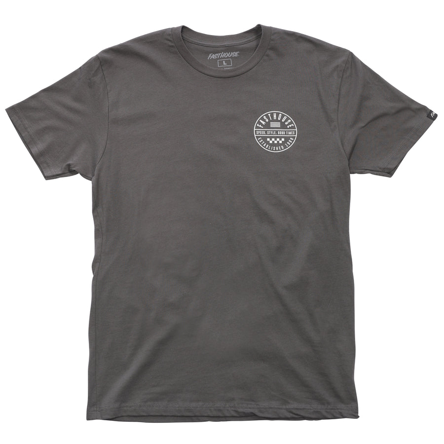 STATEMENT TEE GUNMETAL