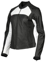 MARUCHI JKT WHT/BK WMNS
