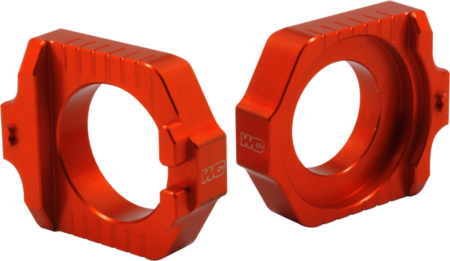 AXLE BLOCKS ELITE KTM/HUS ORANGE