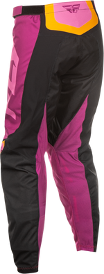 WOMEN'S F-16 PANTS CA/NY BLACK/MAUVE/YELLOW SZ 09/10 | C378-83209
