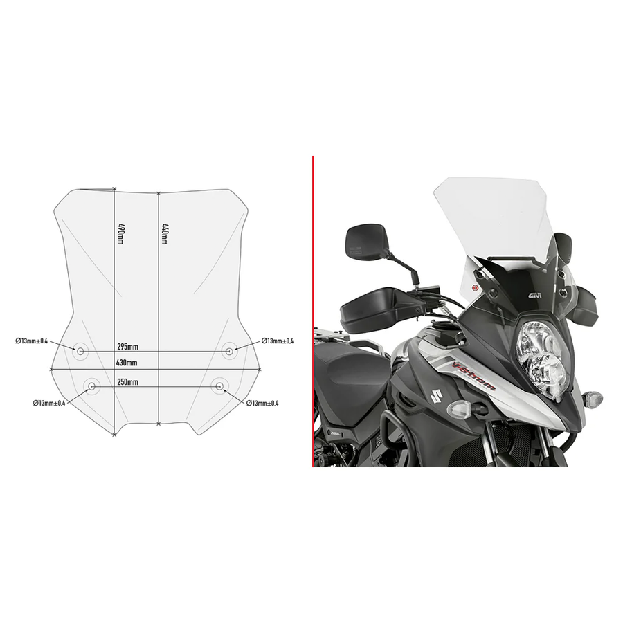 WINDSHIELD SPECIFIC CLEAR SUZ | D3112ST