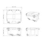 Can-Am Defender LinQ 15.9 US Gal (60 L) Sport Utilty Cargo Box