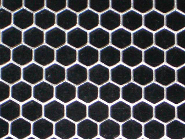 ALUMINUM MESH SHEET 18" X 18" HONEYCOMB