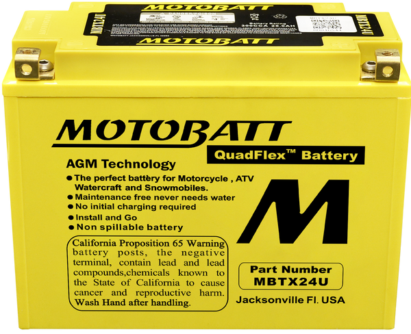 BATTERY MBTX24U SEALED FACTORY ACTIVATED | MBTX24U