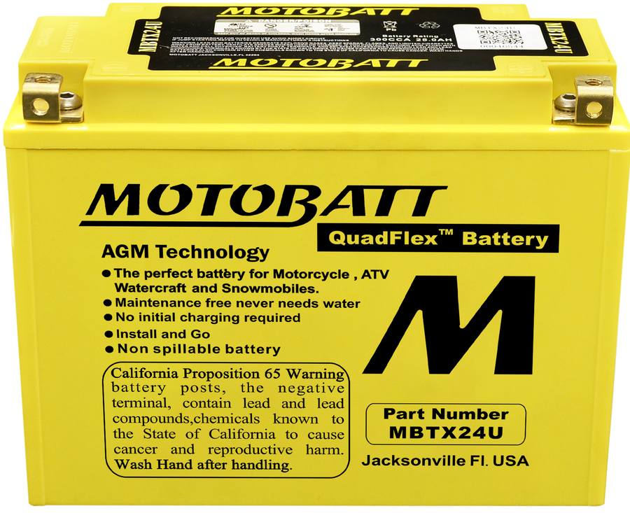BATTERY MBTX24U SEALED FACTORY ACTIVATED | MBTX24U